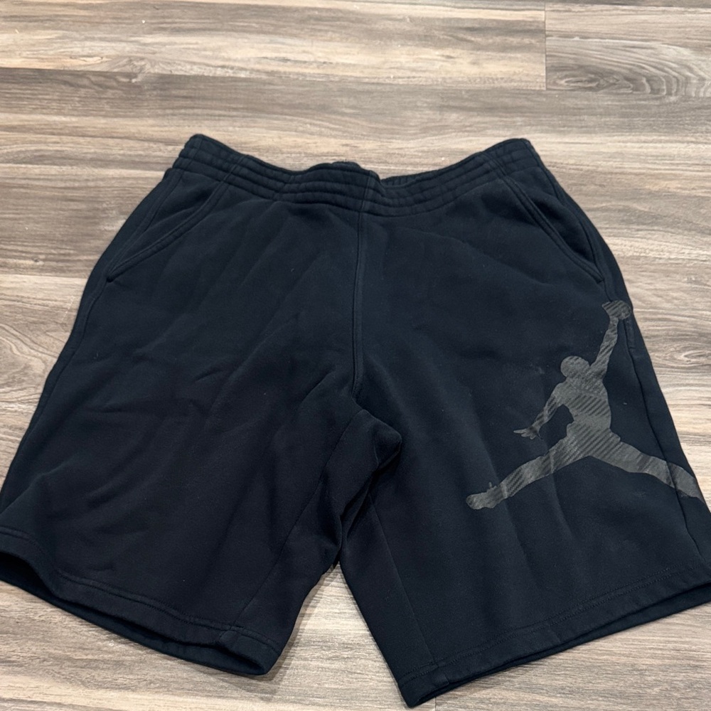 Men's Black Athletic Shorts